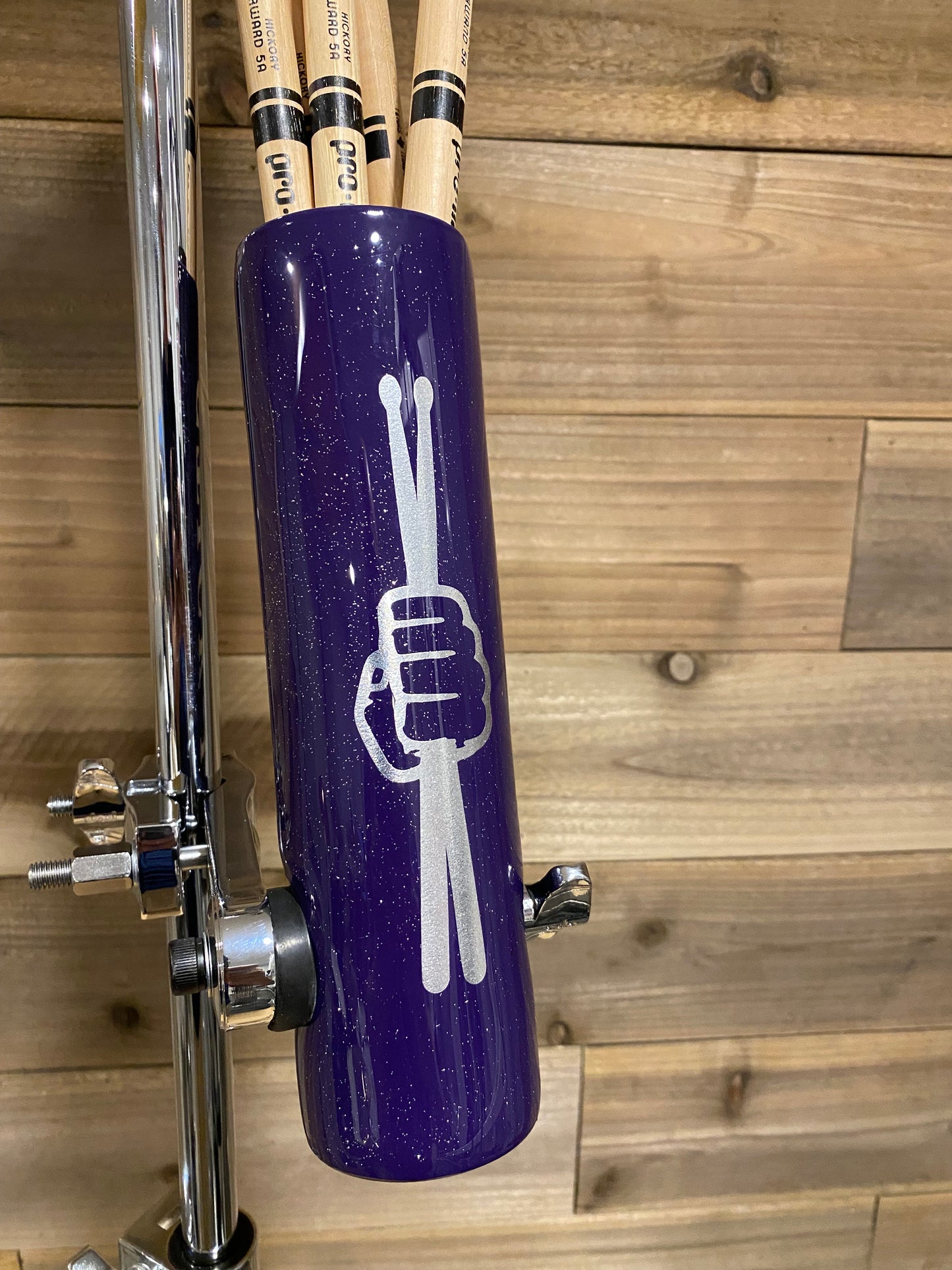 Dark Purple and Silver Stick It