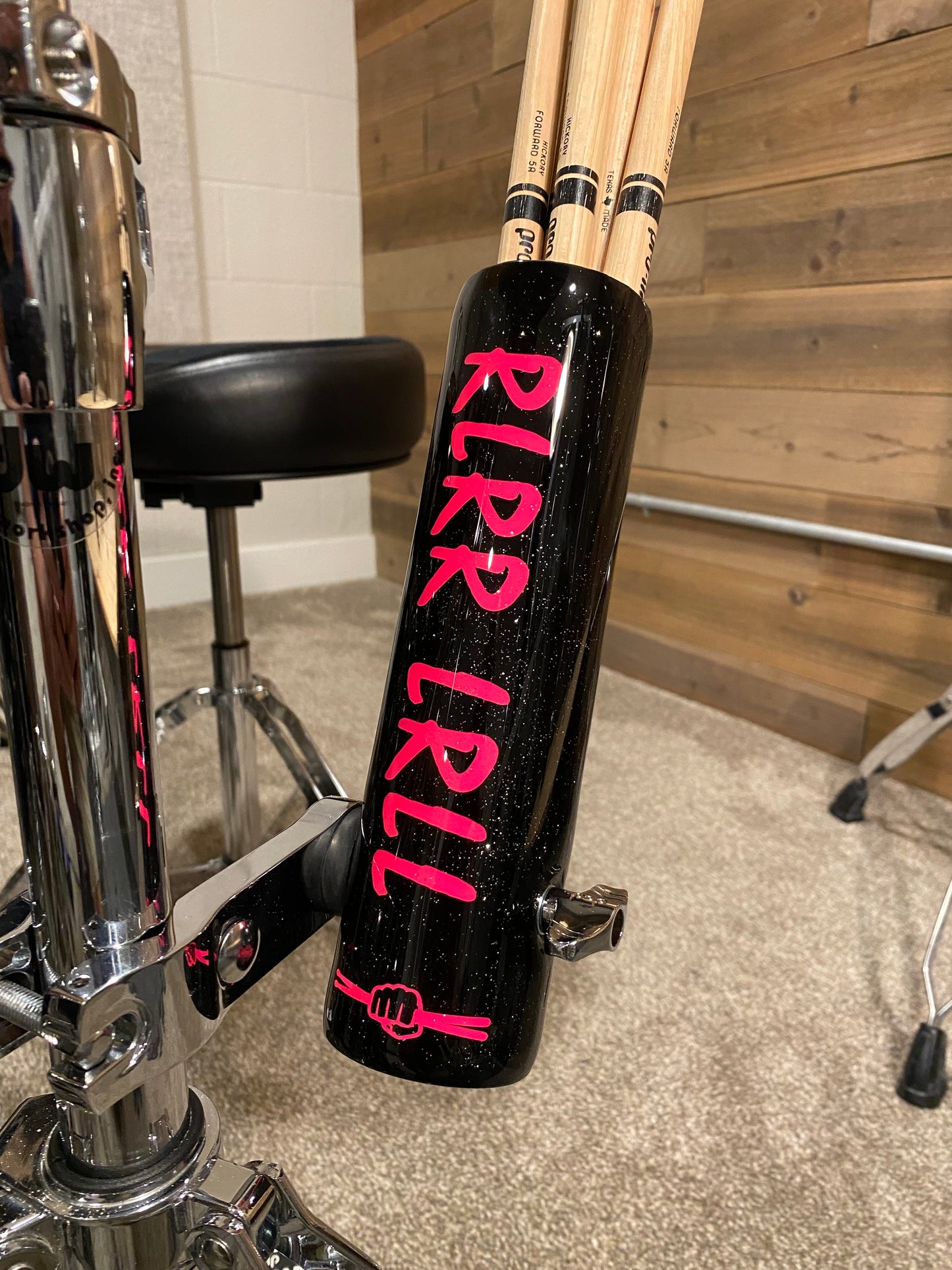 Black and Pink Paradiddle