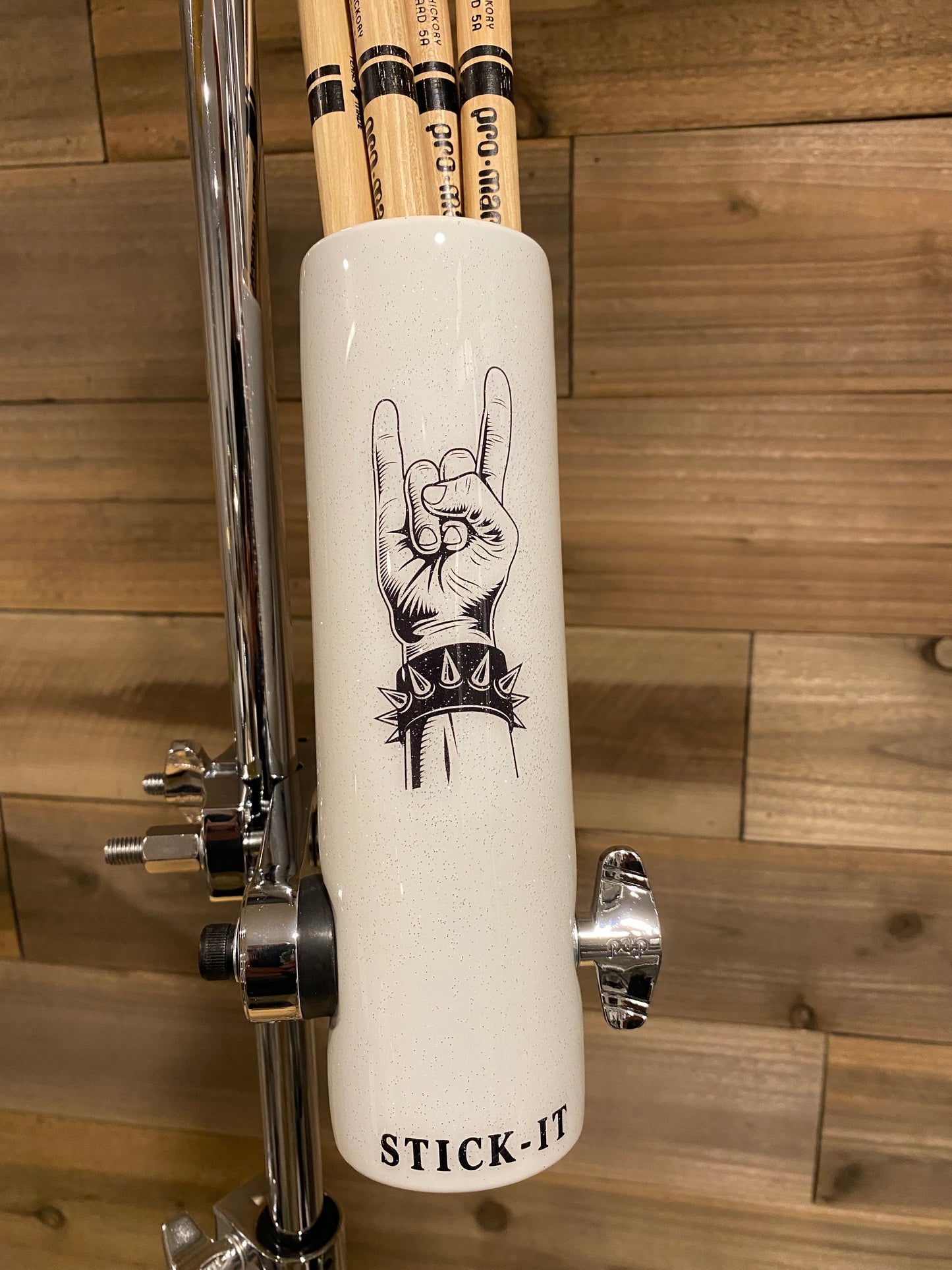 White and Black R&R Hand