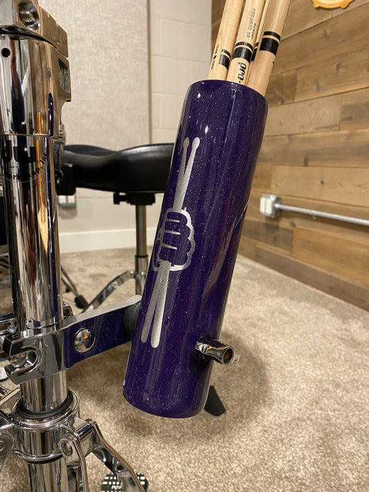 Dark Purple and Silver Stick It