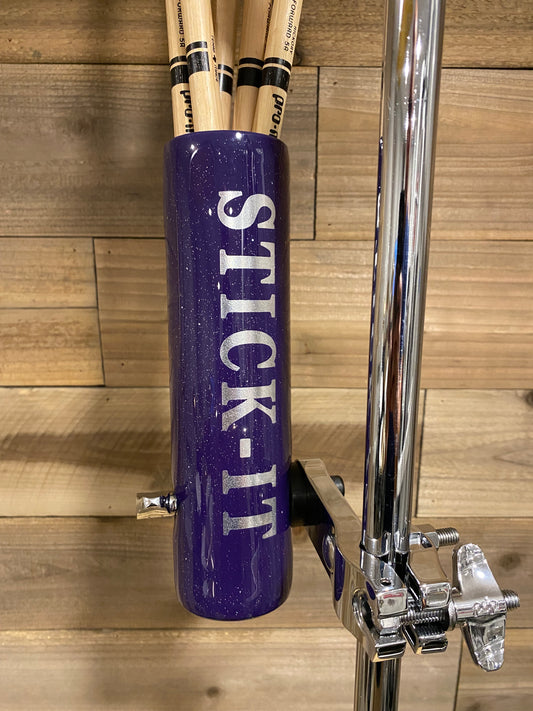 Dark Purple and Silver Stick It